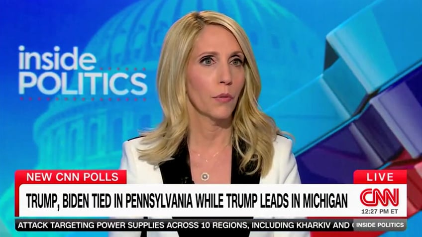 cnn host says world is upside down as michigan poll shows trump ahead by 20 points on israel gaza