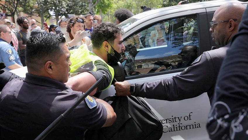 man detained USC