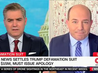 CNN's Jim Acosta says journalists need to 'stand firm' after ABC defamation suit settlement