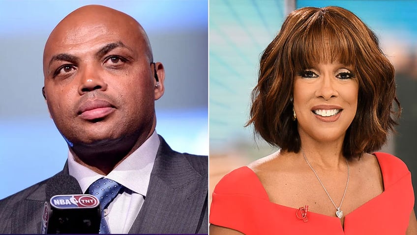 Charles Barkley and Gayle King