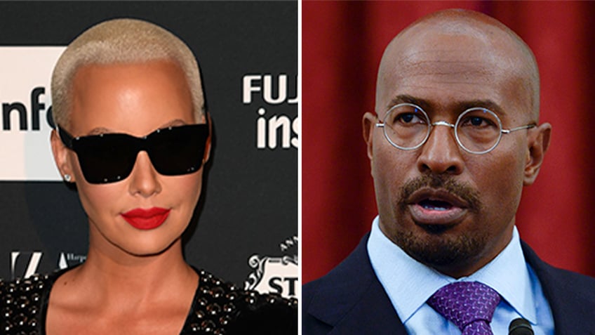 Amber Rose and Van Jones