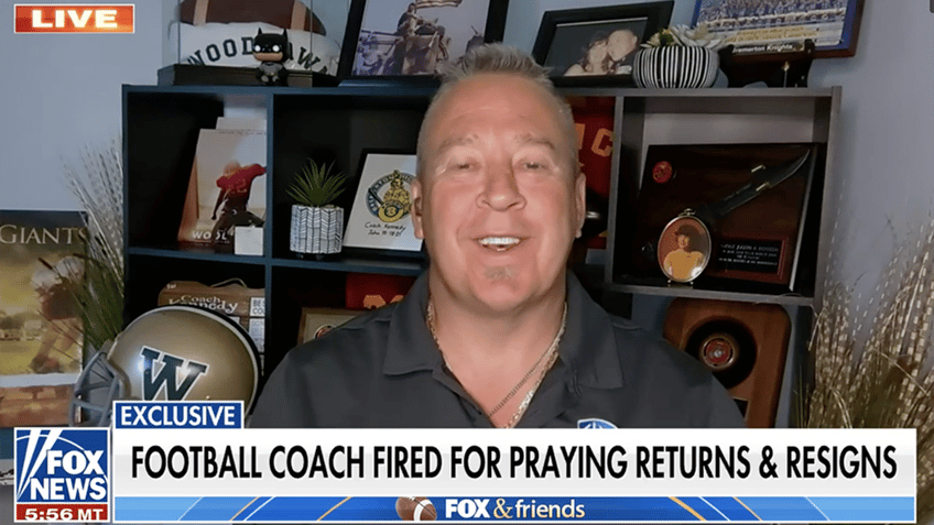 coach joe kennedy was banned from team meal was ostracized when he returned to football job lawyer