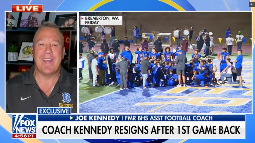 coach joe kennedy was banned from team meal was ostracized when he returned to football job lawyer