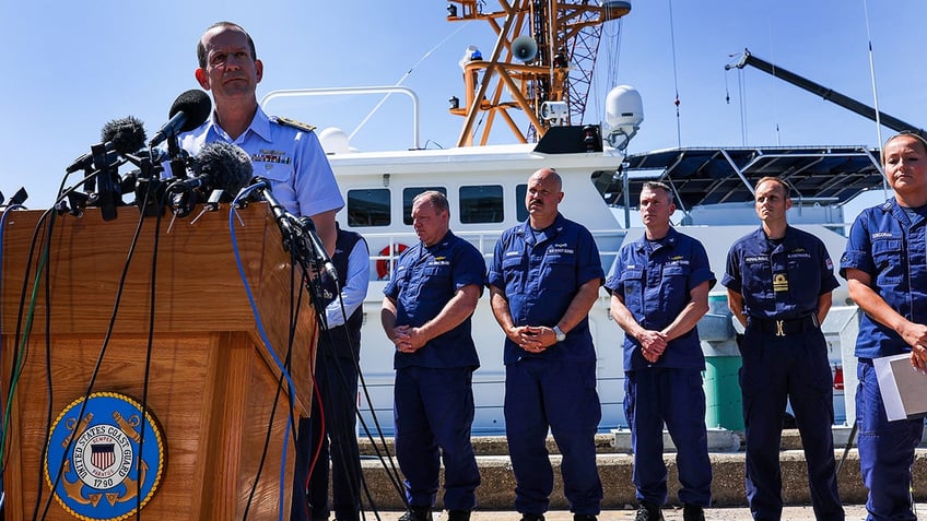 Coat Guard presser on Titan sub implosion last year