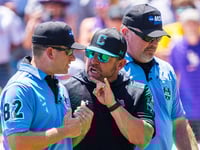 Coastal Carolina coach torches umps after College World Series ejection