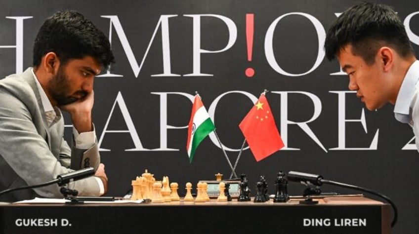 China's chess grandmaster Ding Liren beat his teenage challenger India's Gukesh Dommaraju