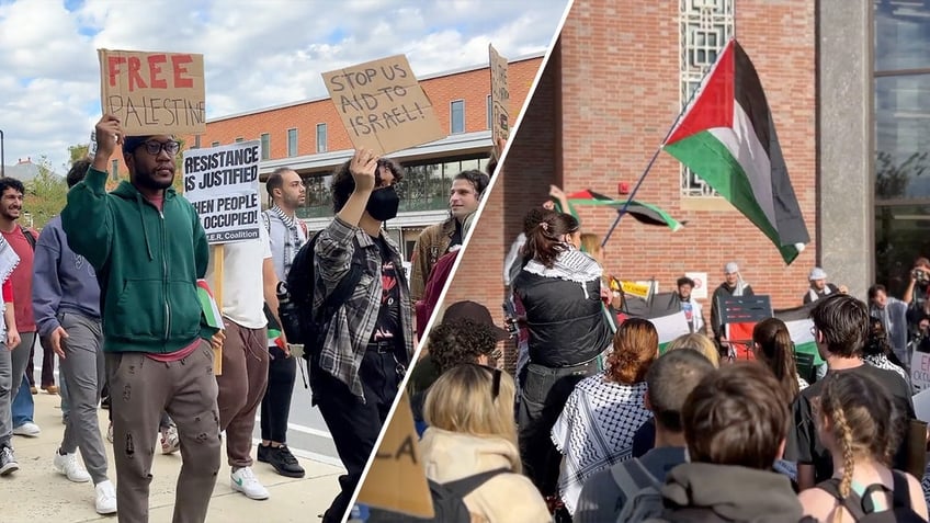 college campus protests erupt across us ahead of anticipated israel operation in gaza