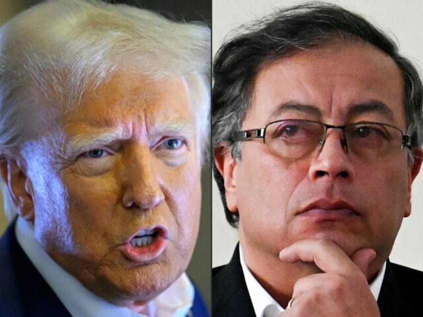 US President Donald Trump has clashed with Colombian President Gustavo Petro over deportat