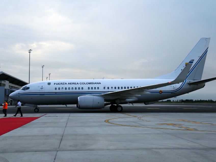 Colombian Presidential Aircraft. (File Photo by Lokman Ilhan/Anadolu Agency/Getty Images)