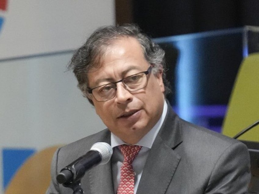 Gustavo Petro, President of Colombia, speaks during an event at the SDG Summit at United N