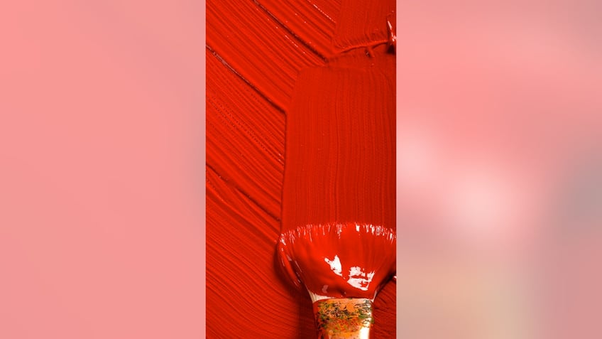 Red paint