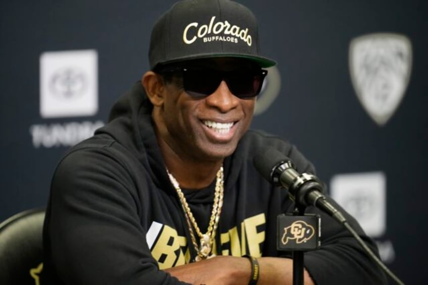 colorado coach deion sanders gets hackles up over some of his players not joining in fight at camp