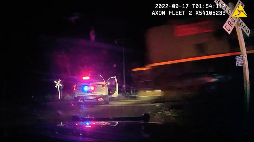 colorado cop found guilty of reckless endangerment for placing handcuffed suspect in patrol car hit by train