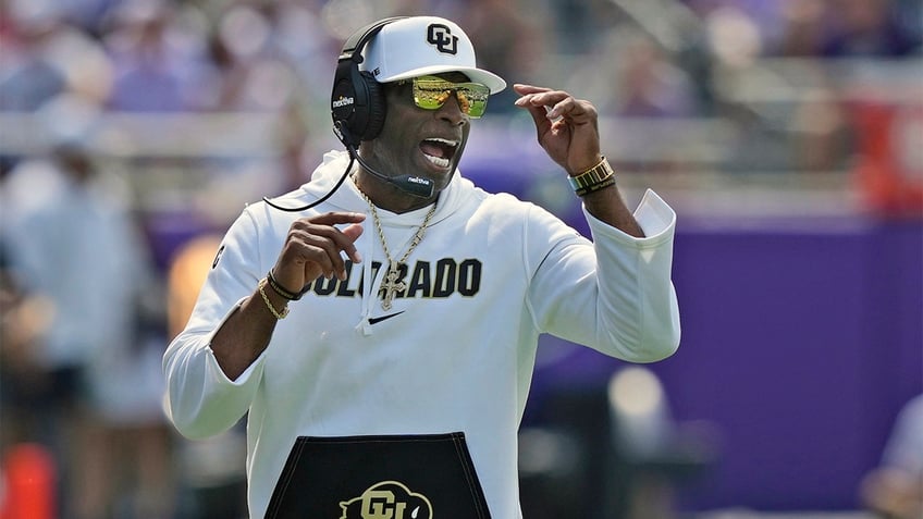 colorado pulls off upset over tcu in deion sanders debut we told you we coming