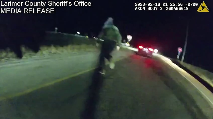 colorado sheriffs office releases bodycam footage of man being struck by suv after being tased by deputy