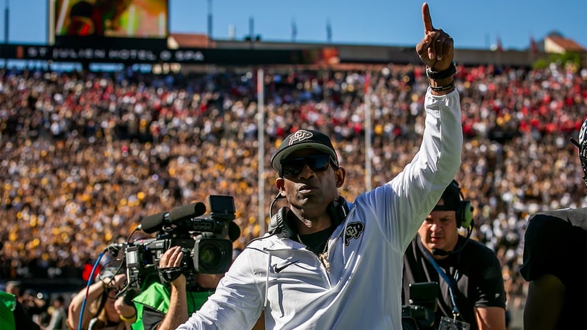 colorados deion sanders gives electric pregame speech before beating nebraska its personal