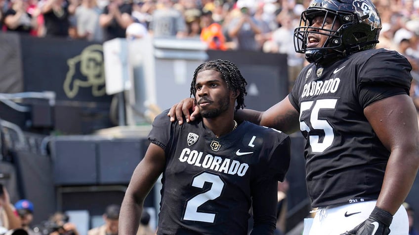 colorados deion sanders gives electric pregame speech before beating nebraska its personal