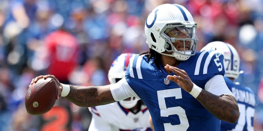 colts name anthony richardson week 1 starting quarterback