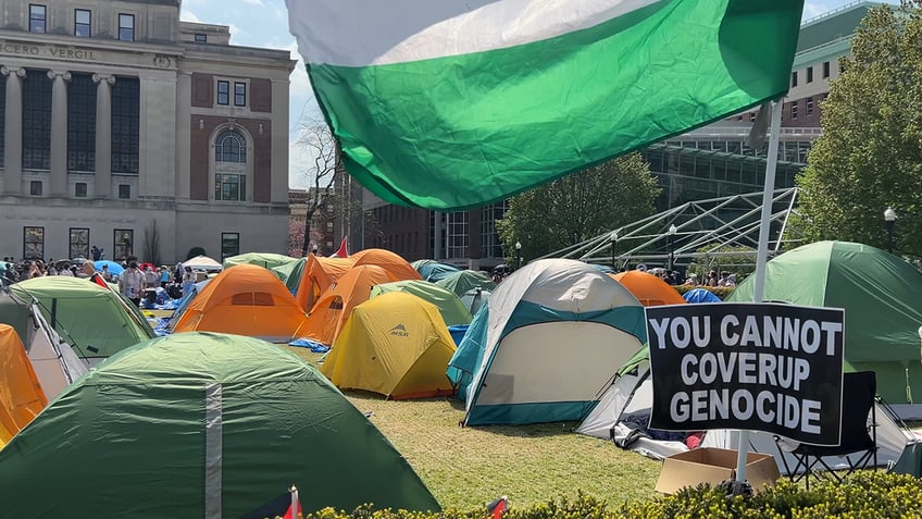 Columbia encampment