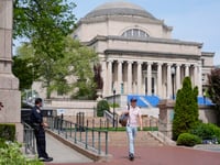Columbia suspends over 65 students following pro-Palestinian protest in library