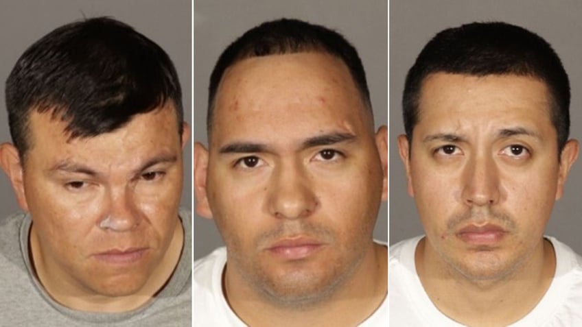 Jose Antonio Velasquez, 28, Edison Arley Pinzon Fandino, 27, and 29-year-old Luis Carlos Moreno