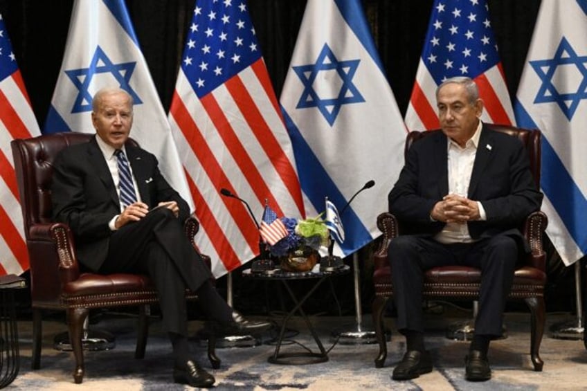 A chill in the air: Joe Biden and Benjamin Netanyahu meet in Tel Aviv on October 18, 2023