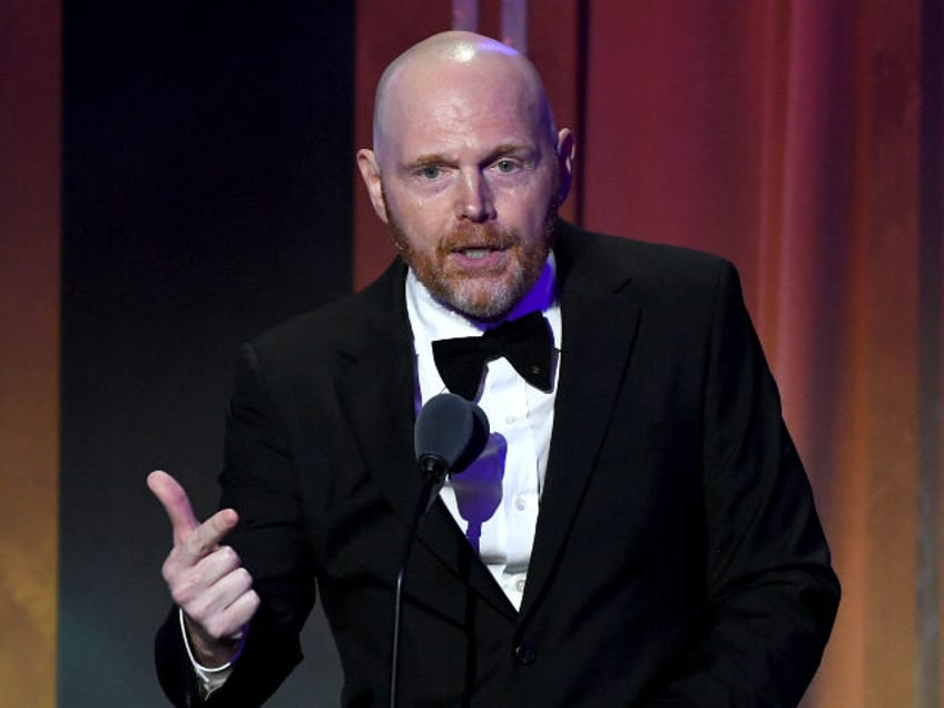 LOS ANGELES, CALIFORNIA - APRIL 14: Bill Burr speaks onstage during the 2024 Writers Guild