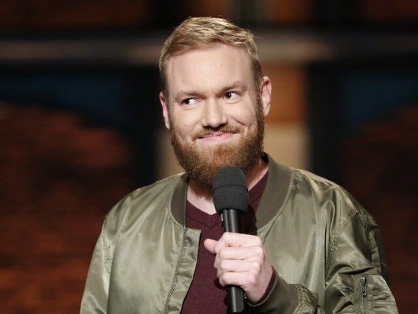 Comedian Kenny DeForest performs on Late Night with Seth Meyers November 22, 2017 (Lloyd Bishop/NBCU Photo Bank/NBCUniversal via Getty)