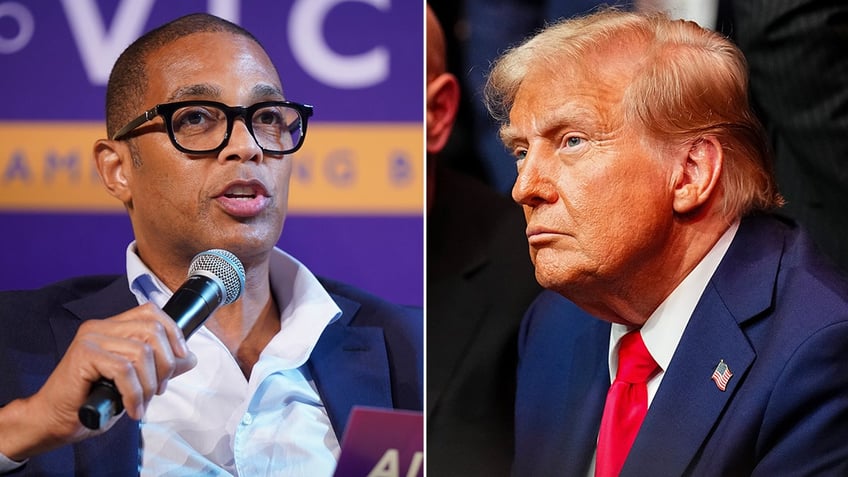 Don Lemon and Donald Trump