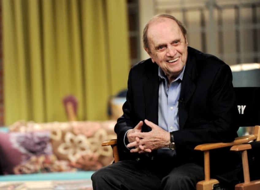 Actor Bob Newhart appears on the set of "The Big Bang Theory" on August 15, 2013 in Burban