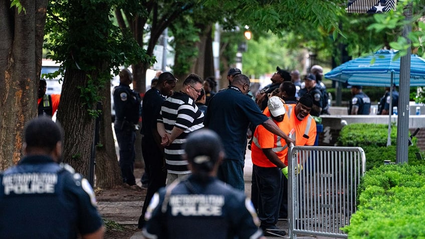 Police clear GWU encampment