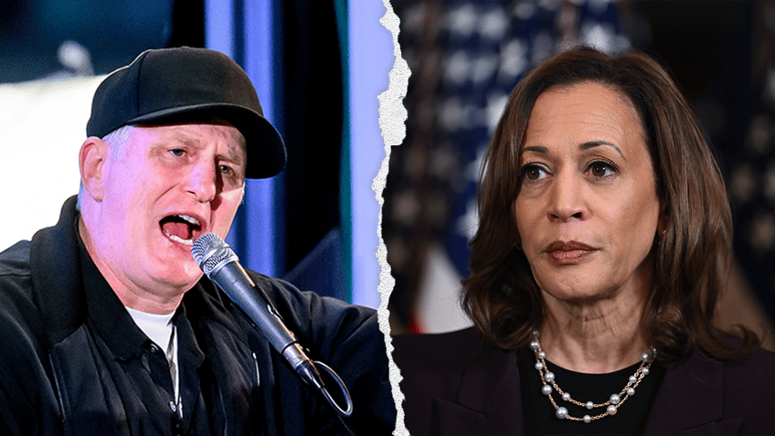 Michael Rapaport and Kamala Harris