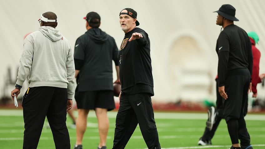 Dan Quinn at OTAs