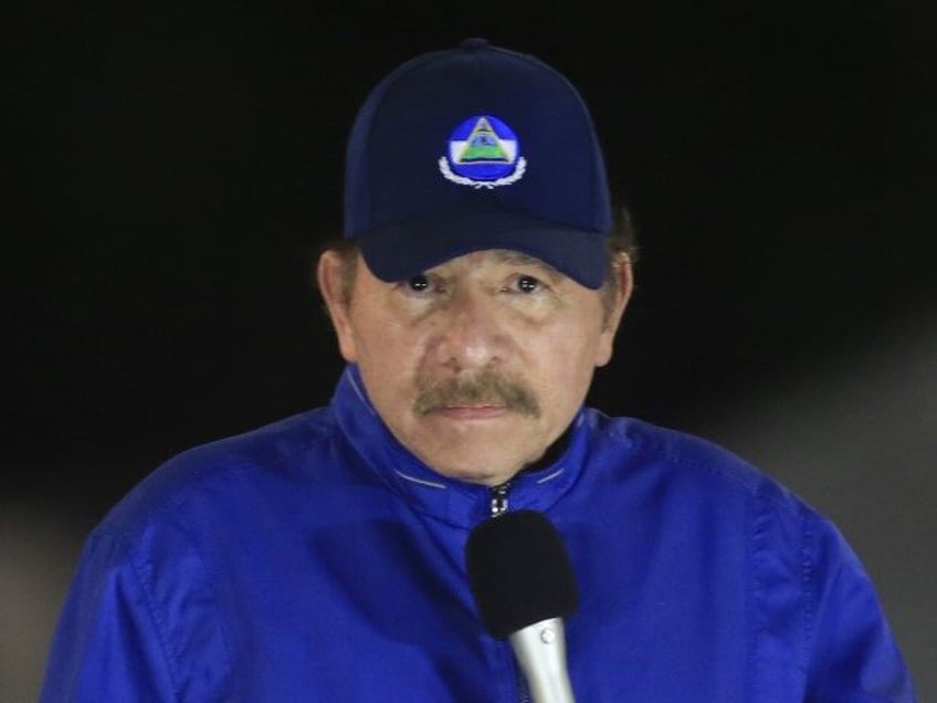 In this March 21, 2019 file photo, Nicaragua's President Daniel Ortega speaks during