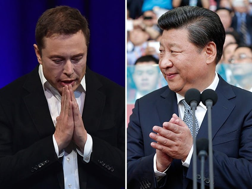 comrade elon musk joins ceos in sucking up to china at san francisco summit