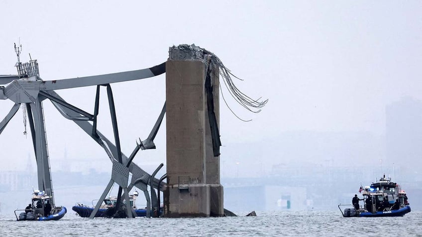 collapsed bridge