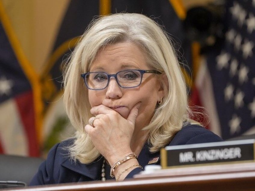 Rep. Liz Cheney (R-Wyo.) during a House Select Committee to Investigate the January 6th he