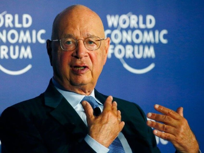 Prof. Klaus Schwab, Founder and Executive Chairman of the World Economic Forum gestures during his first media briefing for the three-day World Economic Forum on ASEAN Tuesday, Sept. 11, 2018 in Hanoi, Vietnam. The WEF is expected to tackle issues surrounding ASEAN economy with the theme: ASEAN 4.0: Entreprenuership and …