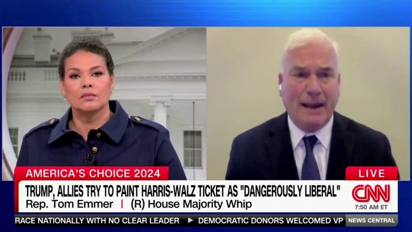 Tom Emmer clashes with CNN reporter