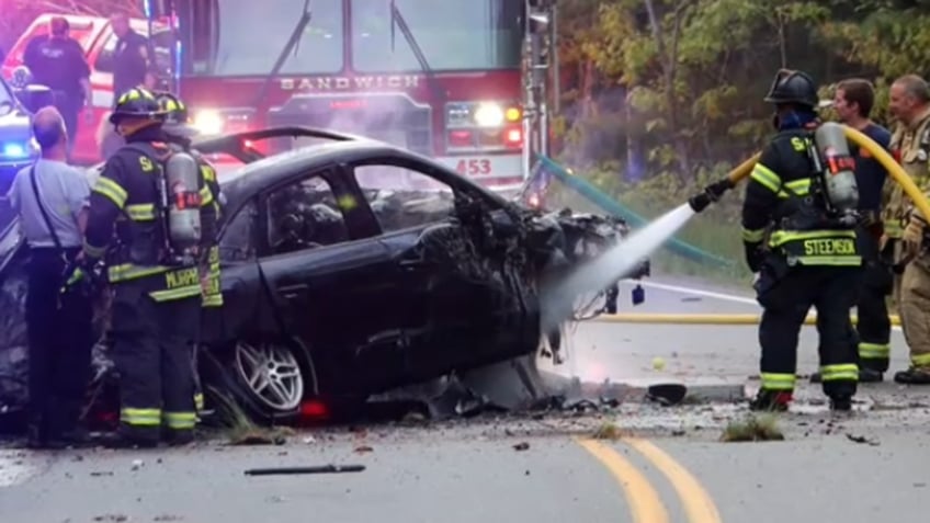 Jared Ravizza crash scene