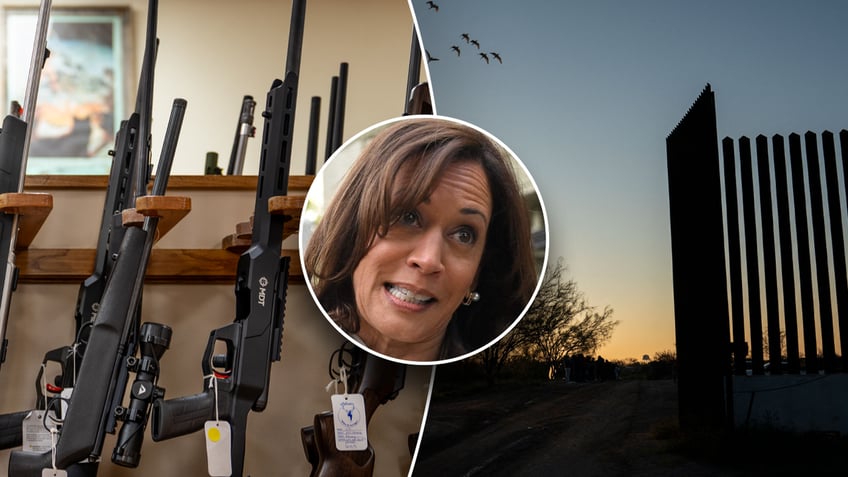 conservatives congratulate vp harris for new role as gun czar after bang up job with the border