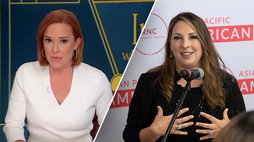 Jen Psaki and Ronna McDaniel