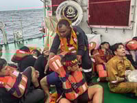 Container ship sinks off India’s south coast with hazardous cargo