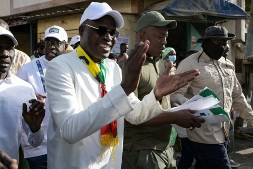 Former mayor of Dakar Khalifa Sall is considered a frontunner in the presidential race