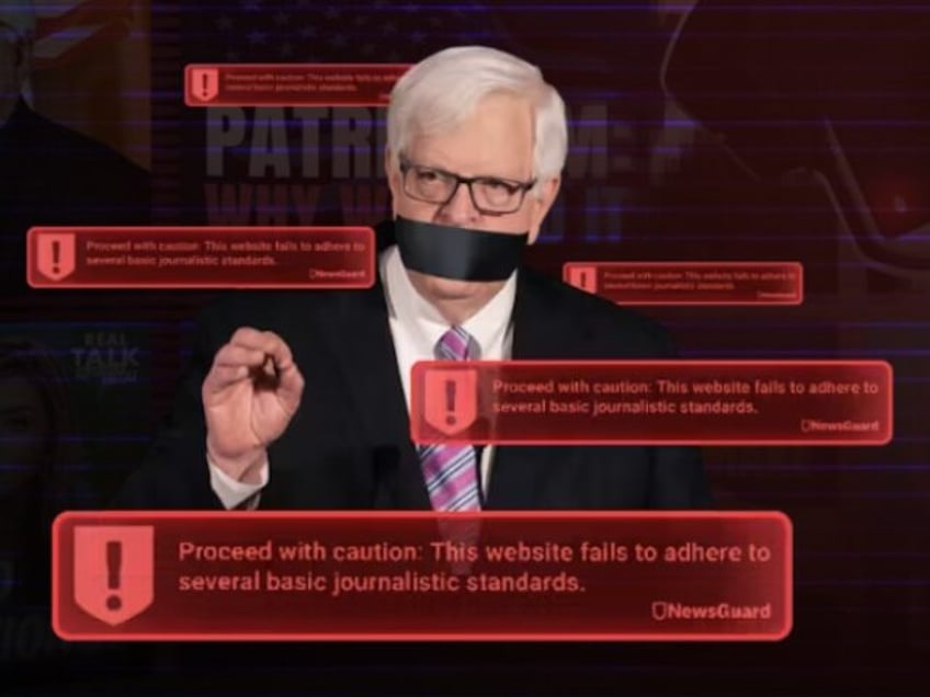 Dennis Prager censored by NewsGuard