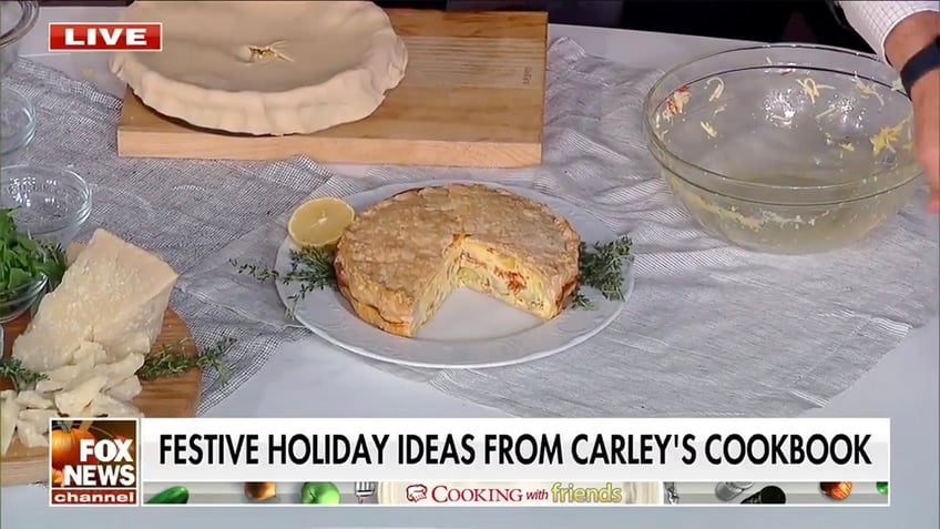 cooking with friends brian kilmeade shares his favorite artichoke pie recipe just in time for black friday