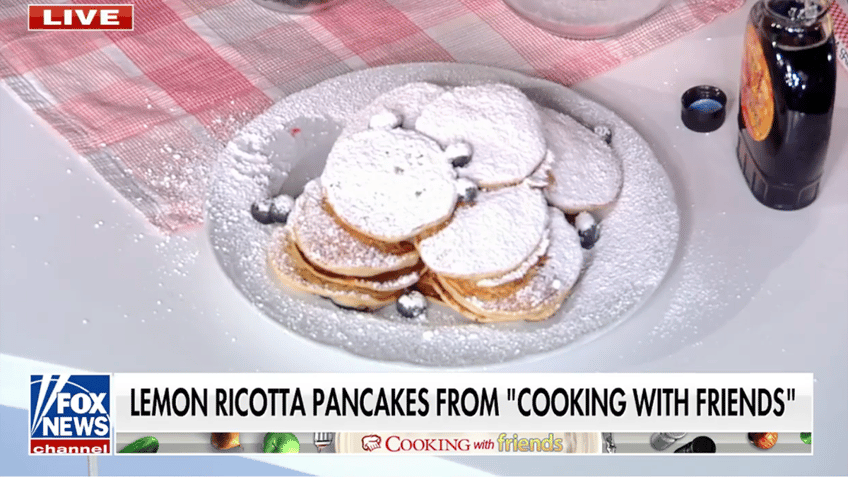 cooking with friends rachel campos duffy shares her so fluffy lemon ricotta pancakes