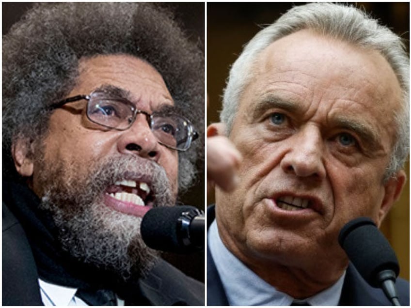 Harvard Professor Cornel West speaks at a campaign rally for Democratic presidential candidate Sen. Bernie Sanders, I-Vt., at the Whittemore Center Arena at the University of New Hampshire, Feb. 10, 2020, in Durham, N.H. The 2024 presidential election is drawing a robust field of independent, third party and long shot …