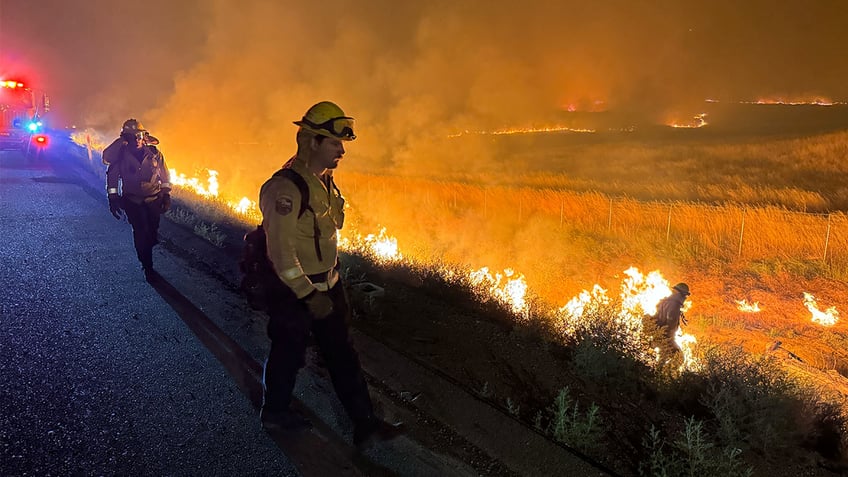 Tracy, California, fire