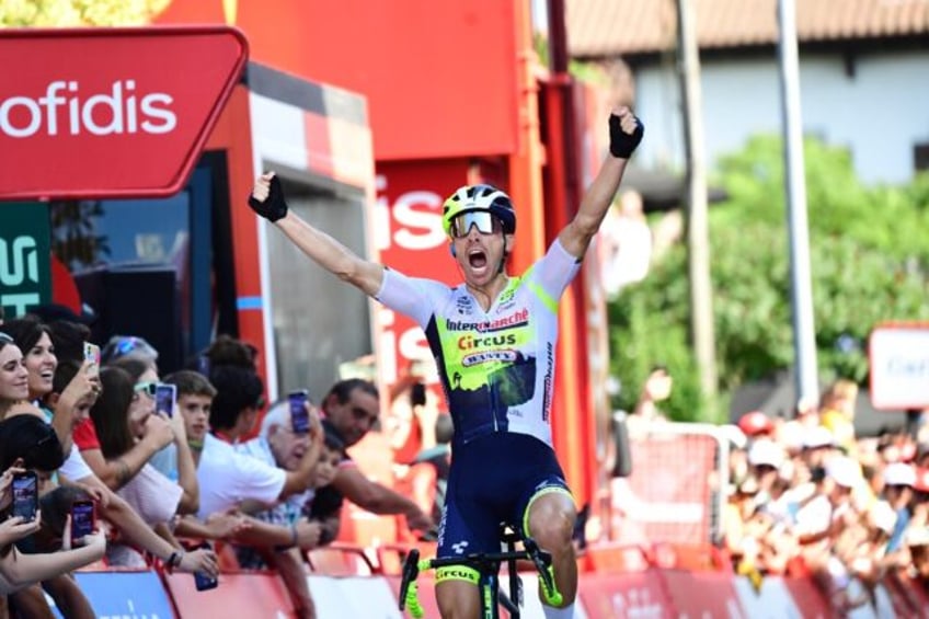 costa wins vuelta stage 15 as kuss keeps red jersey